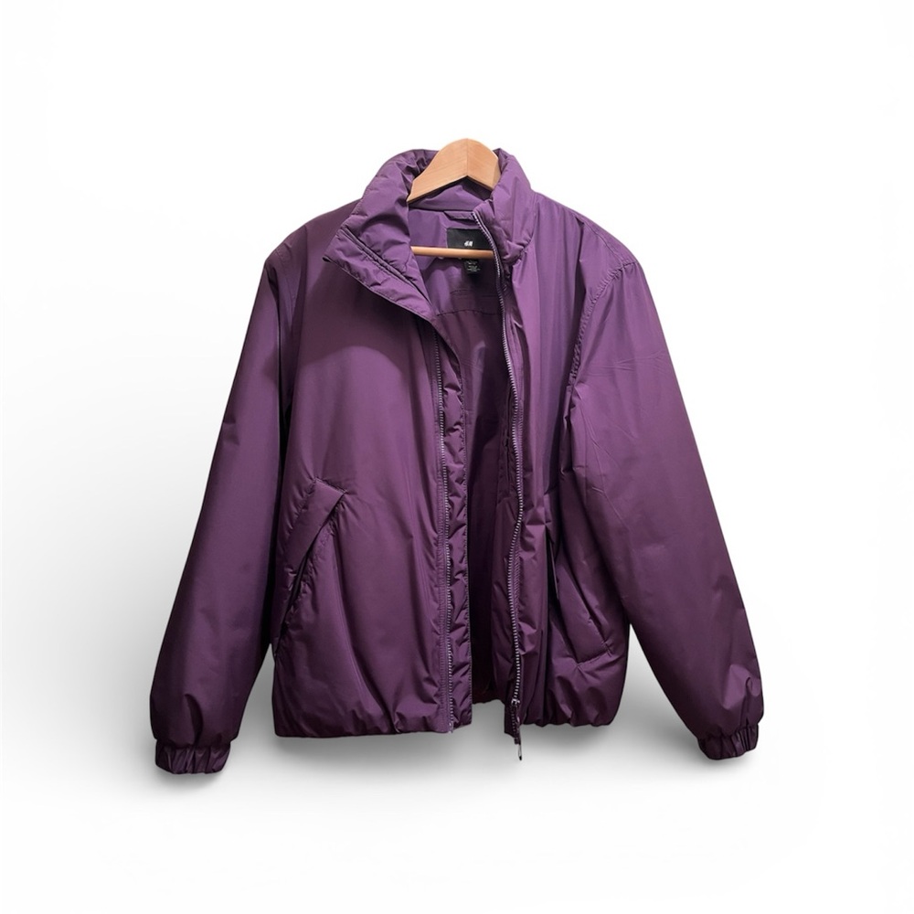 H&M Water Repellent Windproof Jacket in Purple